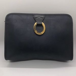SOLD! Vintage Navy Trotter Dior Pouch